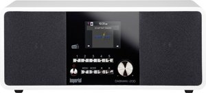 Radio internetowe Imperial Dabman i200 DAB+, UKW, Internet  biały