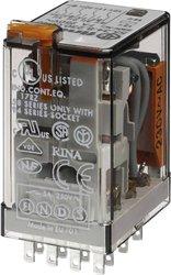 Przekaźnik wtykowy Finder 55.34.8.120.0050 55.34.8.120.0050, monostabilny, 1 cewka, 250 V/AC, 7 A, 1 szt.