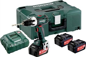 Wiertarko-wkrętarka akumulatorowa Metabo BS 18 LT SET 602102960 18 V 4.0 Ah