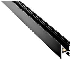 Barthelme 62399111_9005 BARdolino Profil LED       aluminium (D x S x W) 1000 x 18.4 x 30 mm  1 m