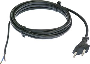 kabel AS Schwabe 70642, 1.50 m, czarny