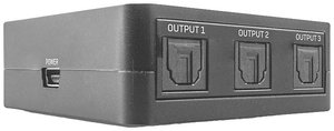 Rozdzielacz audio Lindy 70480 Czarny Splitter Toslink LINDY 70480 1 szt.