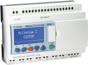 Crouzet Millenium 3 Smart — układy sterowania, które można rozszerzać Logic Controller Crouzet Millenium 3 XD26 R 230VAC SMART 88974163.