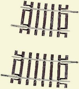 Tor łukowy RocoLine 42408, 2,1 x 358 mm, 7,5°, R2 1/4, skala H0, 12 szt.