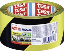 tesa® Signal Uniwersalna taśma do znakowania / taśma ostrzegawcza — odporna na promieniowanie UV, do oznaczania obszarów niebezpiecznych Taśma do znakowania tesa tesa® SIGNAL 58133-00000-00 UNIVERSAL (D x S) 66 m x 50 mm 66 m 1 szt.