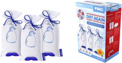 Zestaw przedłużający Pingi - worki do osuszaczy, 3 sztuki, PR2-70RM Pochłaniacz powietrza PINGI PR-703M, biały, niebieski