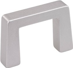 Zestaw uchwytów Mentor 268.1  aluminiowy (matowy) (D x S x W) 69 x 12.2 x 40 mm 10 szt.