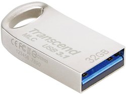 Pendrive USB Transcend JetFlash® 720S MLC 32 GB srebrny USB 3.1 Pendrive USB Transcend TS32GJF720S, 1 szt.