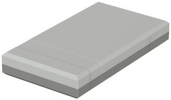 Obudowa elektroniki ELEGANT EG 2030 Bopla 32203002 polistyrol (EPS) szaro-biały (ral 7035) 200 x 112 x 30  1 szt.