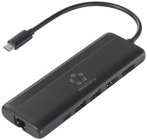 Stacja dokująca USB-C® Renkforce RF-DKS-800 8-in-1