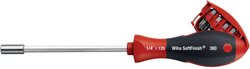 Wkrętak do bitów Wiha  33008 do warsztatu 1/4'' (6,3 mm)  DIN 3126, DIN ISO 1173