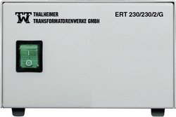 Transformator separacyjny, laboratoryjny napięcie stałe Thalheimer ERT 230/230/4G, Kalibracja: Fabryczna (bez certyfikatu)