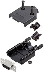 Zestaw listew żeńskich D-Sub TRU COMPONENTS TCDTPKP09HDS15K 7709504, rzędy: 3, styki: 15, 180 °, 1 szt.