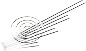 Opaska kablowa HellermannTyton MST200S 111-01549, 207 mm, stal nierdzewna, 1 szt.