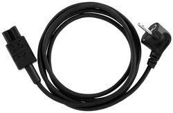 Kabel sieciowy zasilający REV 0505623555  czarny 2 m