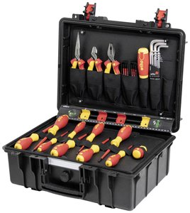 Walizka narzędziowa Basic Set L electric 39-cz. Zestaw narzędzi Wiha 45257