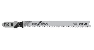 Brzeszczot do wyrzynarki T 101 B,  Clean for Wood, zestaw 5 szt. Bosch Accessories  2608630030 5 szt.