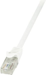 kabel LAN LogiLink CP2091U, 1 szt., RJ45, CAT 6, U/UTP, 10.00 m, biały