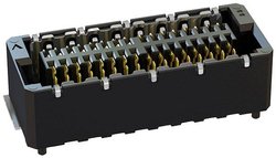 Niskoprofilowe ekranowane gniazdo Zero8 32-stykowe ept 406-52132-51 Listwa pin, żeńska 1 szt.