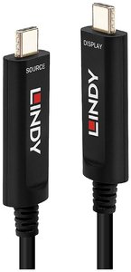 Lindy 38503 Kabel USB 15 m USB C Czarny kabel LINDY 38503, 15.00 m