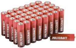 Baterie AA VOLTCRAFT Industrial LR6 SE VC-11888960, 1.5 V, alkaliczno-manganowe, 40 szt.