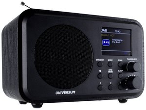 Radio UNIVERSUM DR 300-20 DAB+, UKW wielokrotne ładowanie czarny