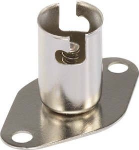 Gniazdo lampy TRU COMPONENTS 1229346 Gniazdo: BA9s Złącze: Oczko lutownicze 1 szt.