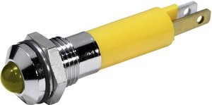 Lampka sygnalizacyjna LED CML 19040252 19040252, 32 mcd, 12 V/DC, 8 mm