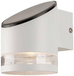 Solarna lampa ścienna V-TAC VT-1140 0.88 W   jasnoszary