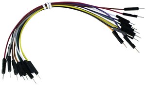 ZESTAW ZSZYWEK - PLUG TO PLUG - 1-POLOWY. - (15 cm) - 10 szt. Zestaw zworek Velleman WJW010 1 zest.