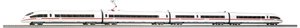 Pociąg osobowy Piko H0 59105 H0 PSCwlan S-Set ICE3 firmy DB AG