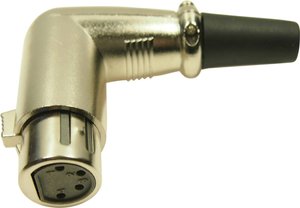 Złącze męskie XLR Cliff FC60954N, 1 szt.