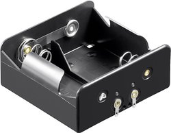 Gniazdo baterii D (R20) Goobay Gniazdo baterii D (R20) Goobay L dla 2 Mono (D x S x W) 73 x 71 x 31 mm