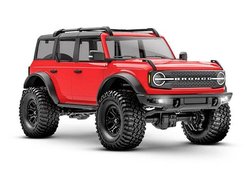 Traxxas TRX97074-1RED TRX-4m Ford Bronco 4x4 czerwony RTR z akumulatorem/ładowarką Model samochodu RC Traxxas TRX97074  Ford Bronco 4x4, Szczotkowy, 2,4 GHz