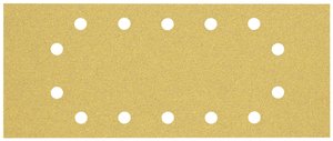 Papier ścierny EXPERT C470 z 14 otworami do szlifierki oscylacyjnej, 115 x 280 mm, G 60, 10 sztuk. Papier ścierny do szlifierki Bosch Accessories EXPERT C470 2608900847 280 mm 10 szt.