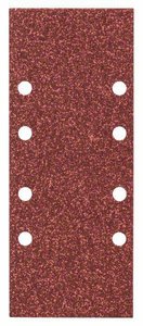 Zestaw arkuszy ściernych do szlifierek oscylacyjnych, 25-częściowy, 8 otworów, 93 x 230 mm, 40 Papier ścierny do szlifierki Bosch Accessories  2607017097 230 mm 25 szt.