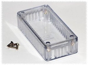 Obudowa uniwersalna Hammond Electronics, poliwęglan, naturalny, (D x S x W) 100 x 50 x 25 mm, 1 szt.
