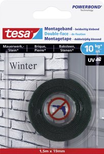 Taśma montażowa tesa tesa® Powerbond 77748-00000-00 BRICK & STONE (D x S) 1.5 m x 19 mm 1.5 m 1 szt.