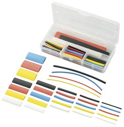 Zestaw rurek termokurczliwych TRU COMPONENTS SUHT77-K4 1566623, 2:1, 77 Teile