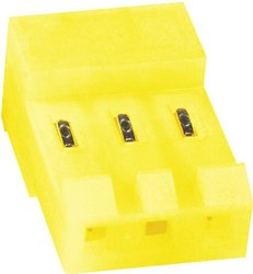 Listwa kołkowa, żeńska, standardowa TE Connectivity MTA-156 3-644465-4, wire-to-board, piny: 4, 7 A, 1 szt.