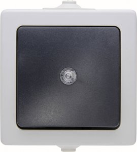 Przycisk Kopp Nautic 566356003, szary