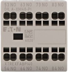 Blok przełącznika pomocnicznego Eaton DILA-XHI40-PI 199317, 4 A, 1 szt.