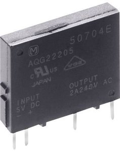 Przekaźnik SSR Panasonic TC-GSR-1-25DD 2 A 264 V/AC Przełączanie w punkcie zero 1 szt.