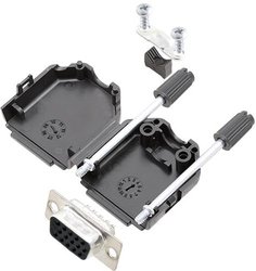 Zestaw listew żeńskich D-Sub TRU COMPONENTS TCDPPK09BKHDS15K 7709504K, rzędy: 3, styki: 15, 180 °, 1 szt.