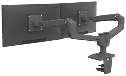 Uchwyt do monitora, stołowy Ergotron LX Dual Arm Side by Side Desk Mount 38,1 cm (15'') - 68,6 cm (27'')