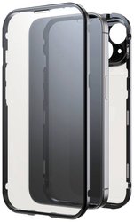 Black Rock 360° Glass Cover Apple iPhone 15 czarny Ładowarka indukcyjna, Odporny na wstrząsy