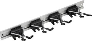 Meister Werkzeuge WU9953170 Listwa z uchwytami na narzędzia w kształcie X, 5-częściowa (D x S) 500 mm x 60 mm 1 szt.