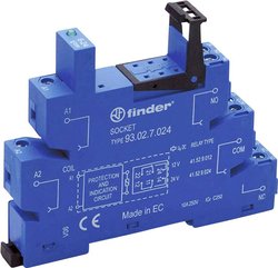 Gniazdo przekaźnika Finder 93.02.7.024 93.02.7.024, 1 szt.