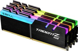 G.Skill Trident Z RGB Pamięć robocza do PC - zestaw  DDR4 64 GB 4 x 16 GB Non-ECC 3600 MHz 288 pin DIMM CL14-15-15-35 F4-3600C14Q-64GTZR