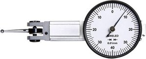 Czujnik dźwigniowy Basetech  1599704 Maksymalny zakres pomiarowy: 0.8 mm